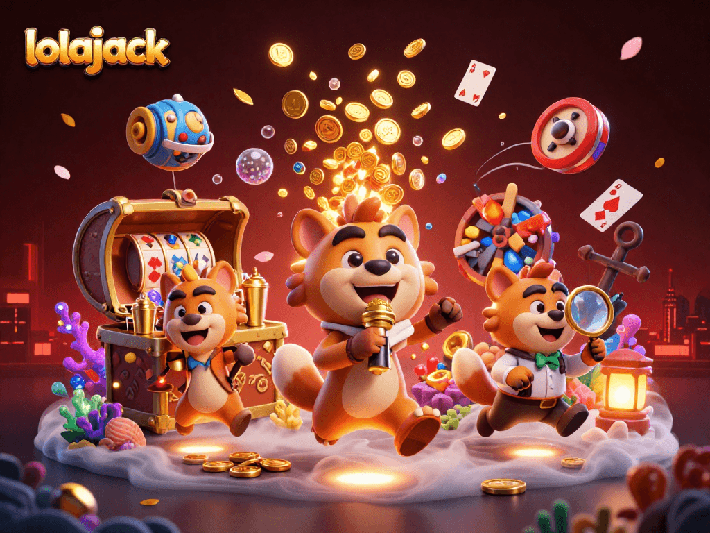Experience lolajack's vibrant casino scene with hyenas, comedy, and lively games in thrilling detail.