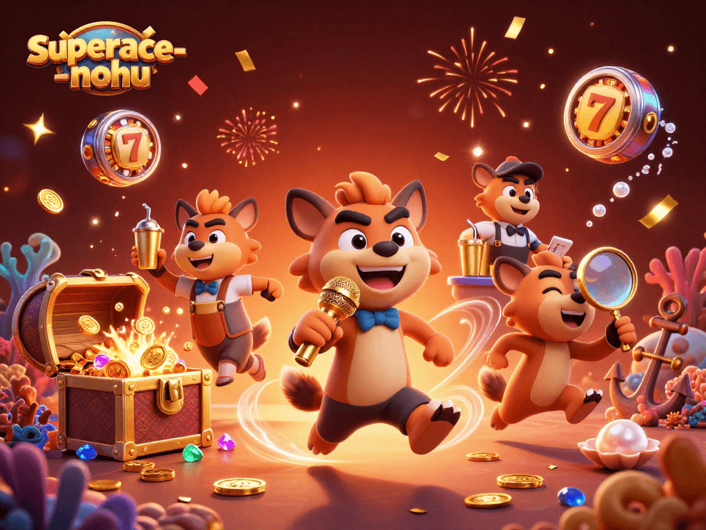 Experience thrilling gameplay with superace-nohu at the lively comedy casino club featuring unique characters.