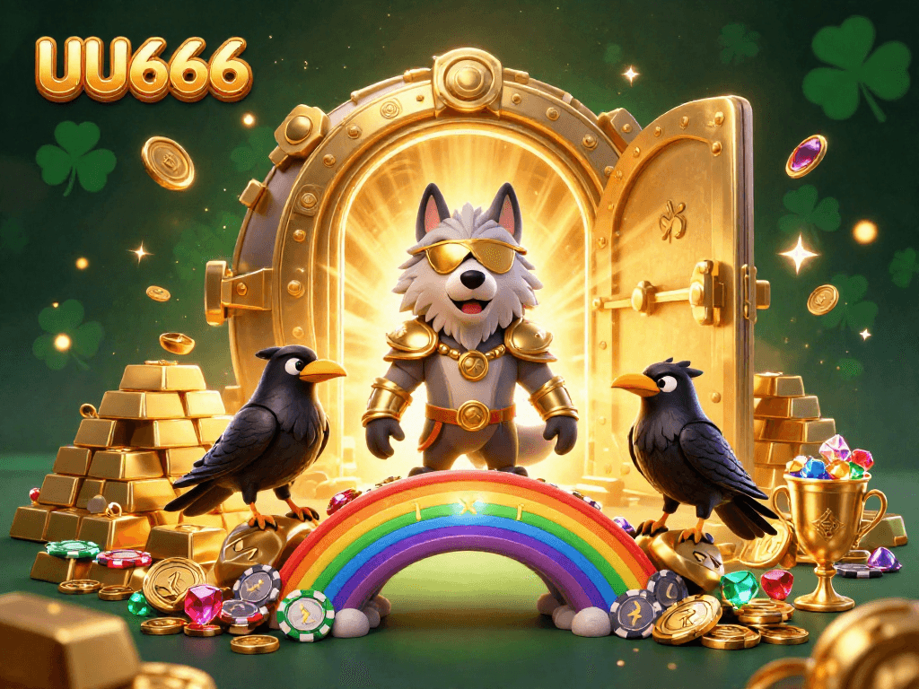 Join the excitement at UU666 with a vibrant casino-themed adventure featuring legendary deities.