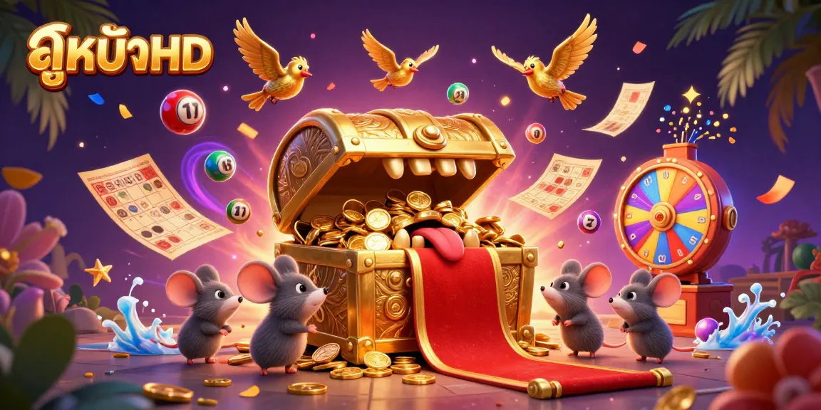 Engage with ดูหนังHD's captivating characters and dynamic gaming elements in a rich, colorful casino scene.