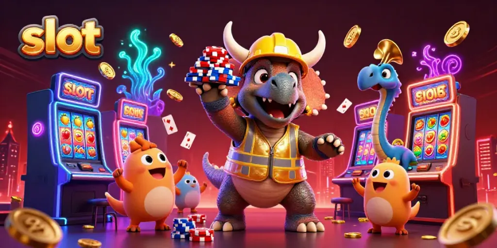 Memenangkan jackpot slot dengan slot dan simbol ceria di DEWATASLOT888.