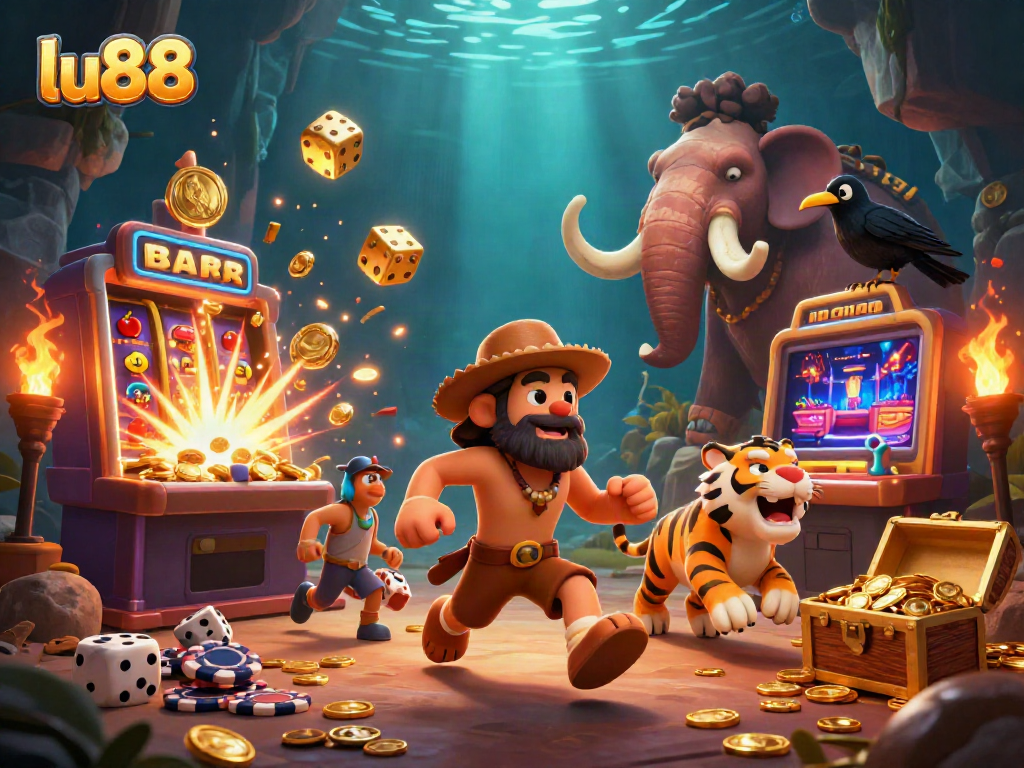 Engage with the thrilling world of lu88 as prehistoric characters enjoy dynamic casino games bursting with rewards.