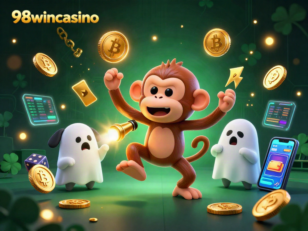 Experience thrilling gameplay at 98wincasino with our vibrant haunted casino adventure.