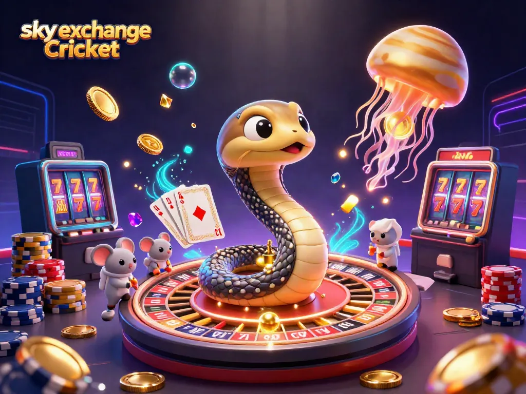 Experience thrilling bets with sky exchange Cricket in a vibrant 3D casino world filled with excitement.