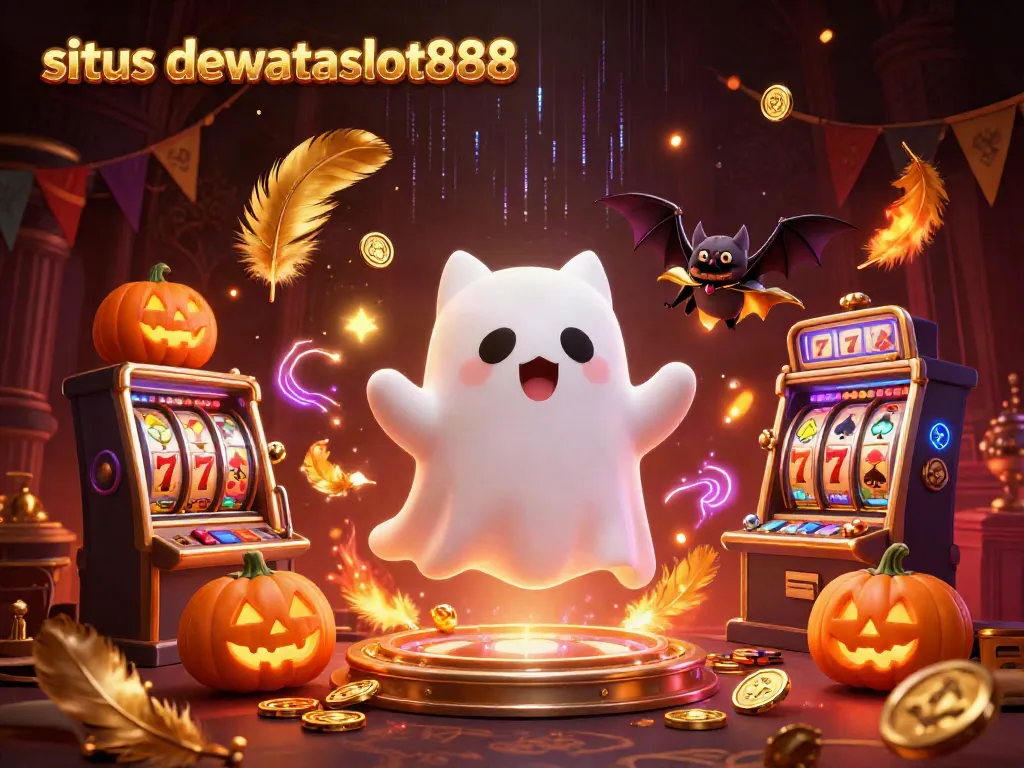 Permainan menarik di situs dewataslot888 dengan hantu kucing dan kelelawar bermain di kasino