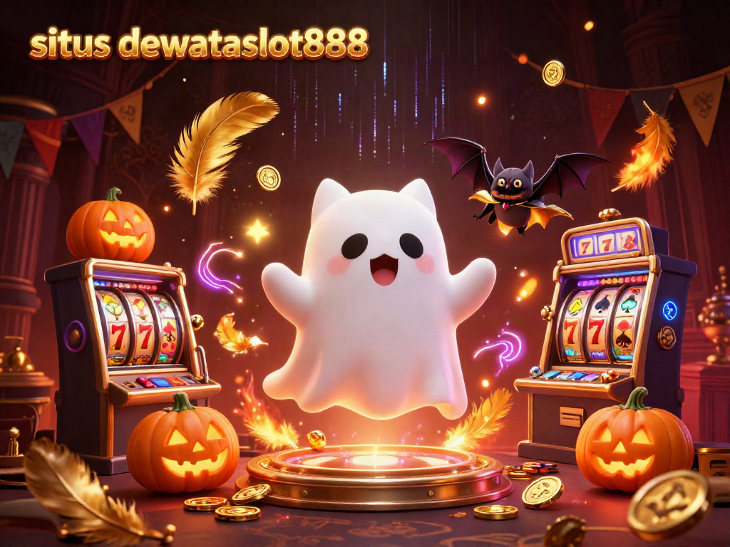 Permainan menarik di situs dewataslot888 dengan hantu kucing dan kelelawar bermain di kasino