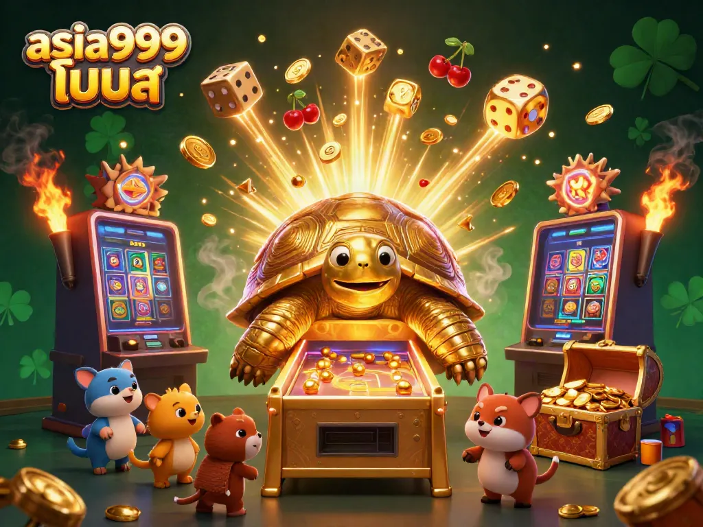 เตรียมตัวสนุกกับ asia999 โบนัส ด้วยภาพ 3D ของเกมคาสิโนที่มีสัตว์น้อยตื่นเต้น