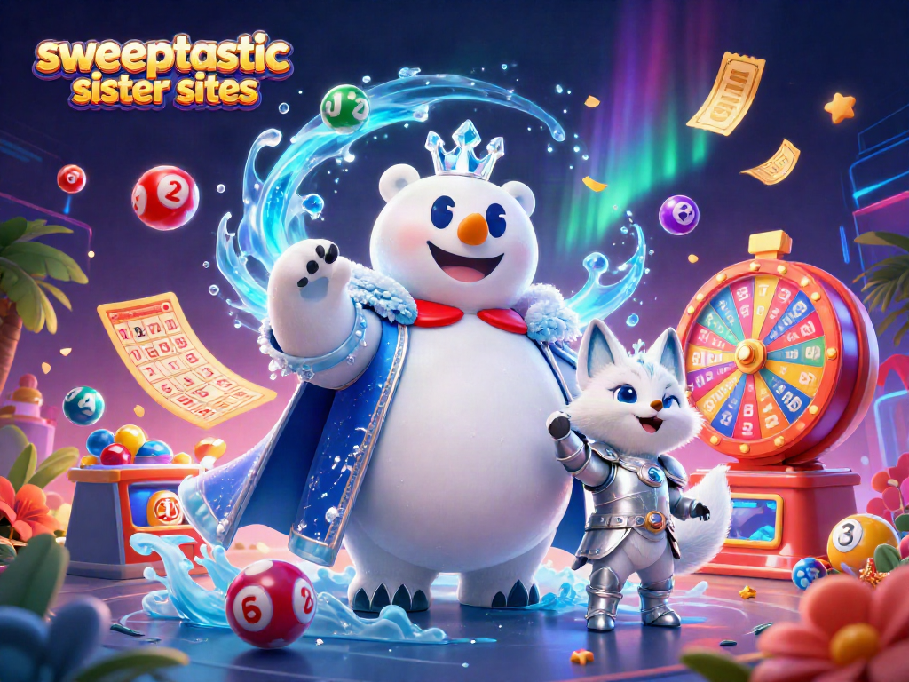 Play at Sweeptastic sister sites and experience dynamic lottery games with vibrant prizes!