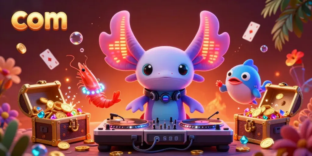 Join the excitement at com with animated casino fun, featuring vibrant sea life and treasure!