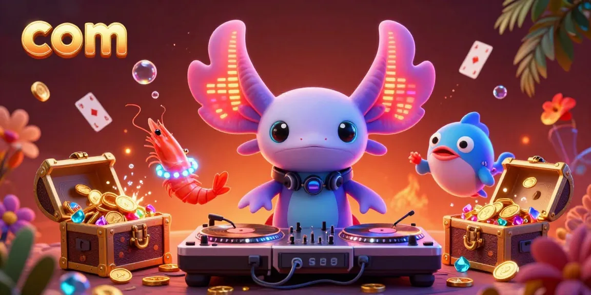 Join the excitement at com with animated casino fun, featuring vibrant sea life and treasure!